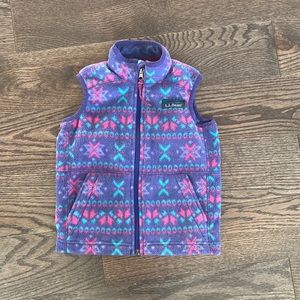 4t LL Bean girls vest